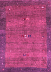 Abstract Pink Contemporary Rug, con2717pnk