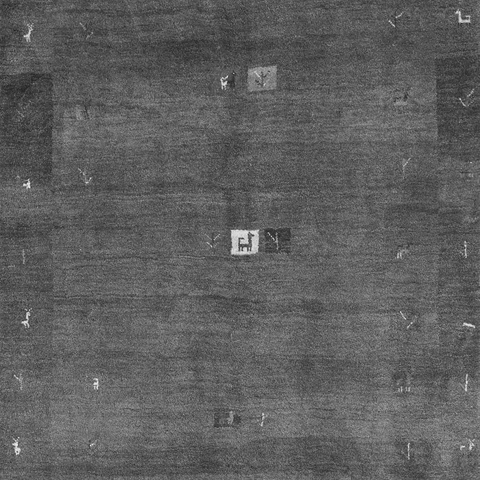 Abstract Gray Contemporary Rug, con2717gry