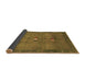 Sideview of Abstract Brown Contemporary Rug, con2717brn