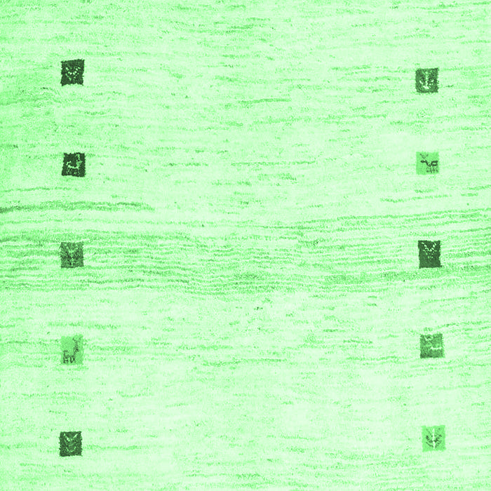 Solid Emerald Green Modern Rug, con2718emgrn