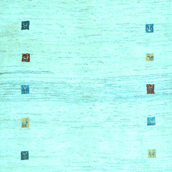 Machine Washable Solid Light Blue Modern Rug, wshcon2718lblu