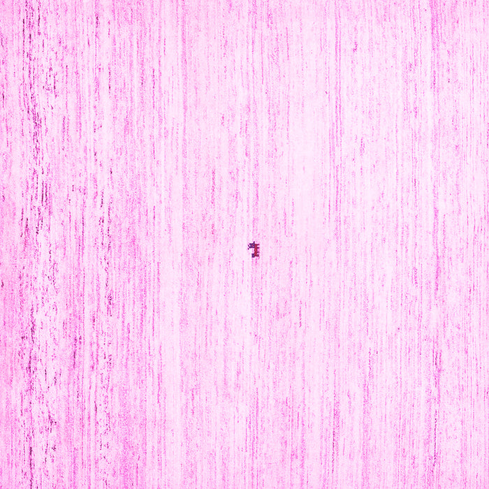 Square Machine Washable Solid Pink Modern Rug, wshcon2719pnk