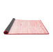 Solid Red Modern Area Rugs