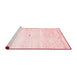 Modern Red Washable Rugs