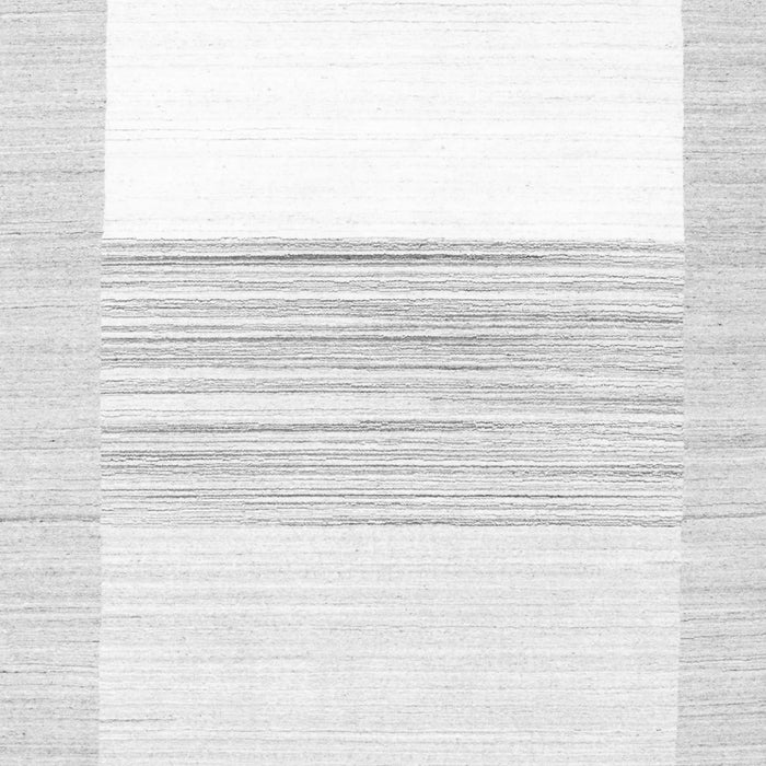 Serging Thickness of Machine Washable Solid Gray Modern Rug, wshcon271gry