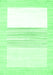 Machine Washable Solid Emerald Green Modern Area Rugs, wshcon271emgrn