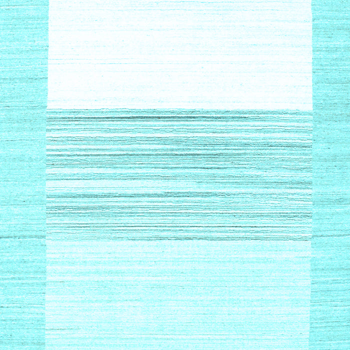 Machine Washable Solid Light Blue Modern Rug, wshcon271lblu