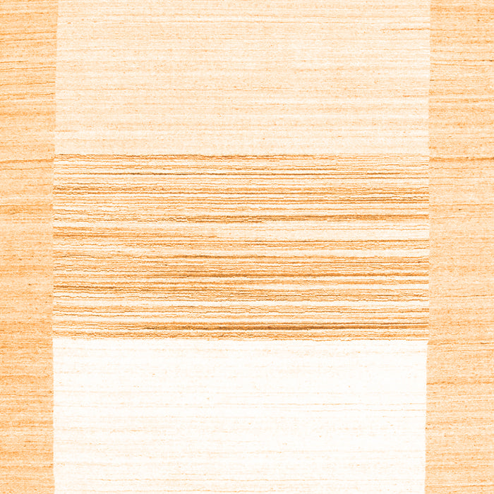 Solid Orange Modern Rug, con271org