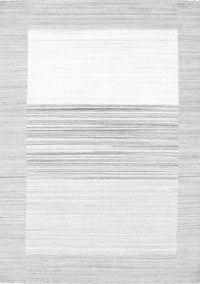 Solid Gray Modern Rug, con271gry