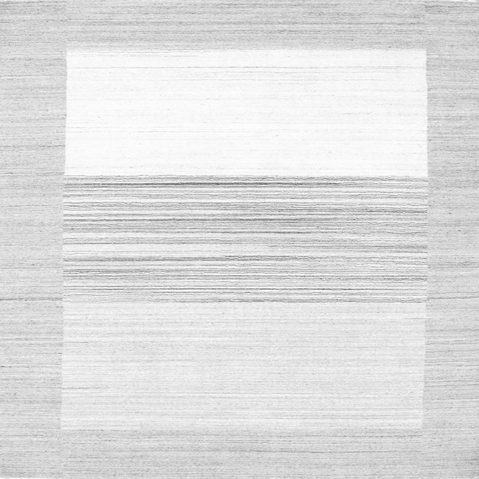 Serging Thickness of Solid Gray Modern Rug, con271gry