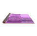 Sideview of Patchwork Purple Transitional Rug, con2720pur