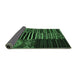 Sideview of Patchwork Emerald Green Transitional Rug, con2721emgrn