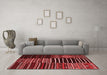 Transitional Red Washable Rugs