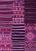 Patchwork Pink Transitional Rug, con2721pnk