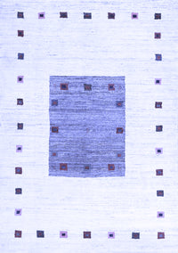 Solid Blue Modern Rug, con2722blu