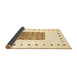 Sideview of Solid Brown Modern Rug, con2722brn