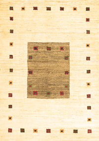 Solid Brown Modern Rug, con2722brn