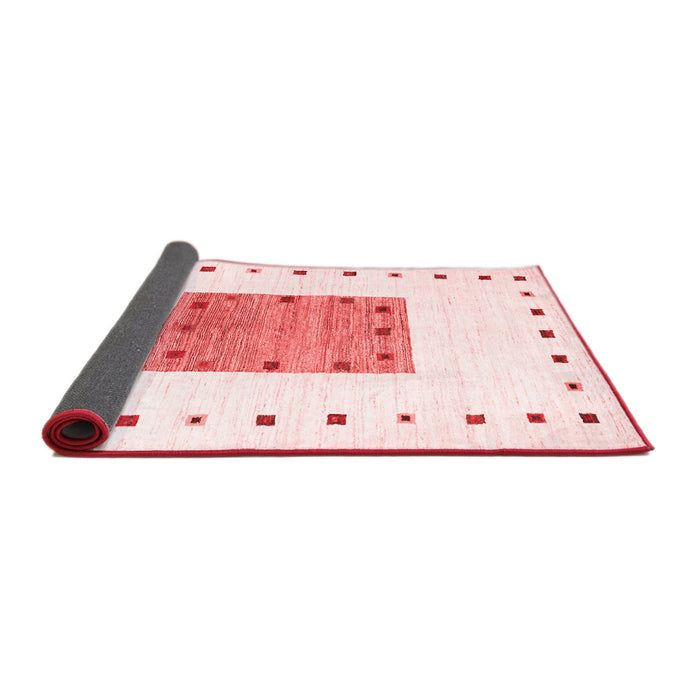 Solid Red Modern Area Rugs