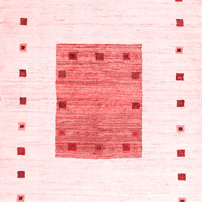 Solid Red Modern Area Rugs