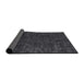 Thickness of Contemporary Carbon Gray Modern Rug, con2723