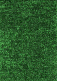 Abstract Green Contemporary Rug, con2723grn