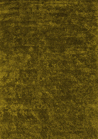 Abstract Yellow Contemporary Rug, con2723yw