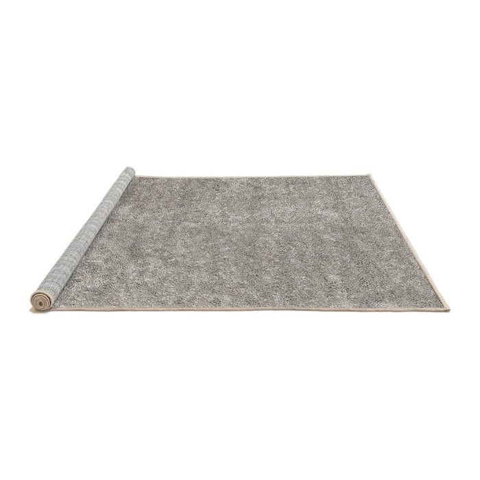 Serging Thickness of Machine Washable Contemporary Sage Green Rug, wshcon2724