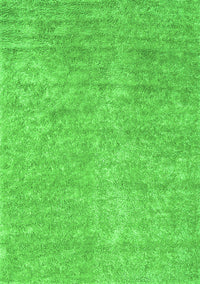 Abstract Green Contemporary Rug, con2724grn