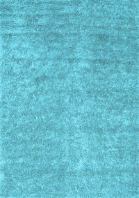 Abstract Light Blue Contemporary Rug, con2724lblu