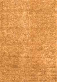 Abstract Orange Contemporary Rug, con2724org