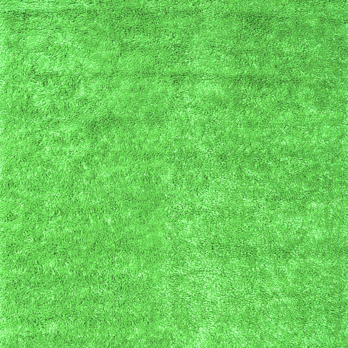 Serging Thickness of Machine Washable Abstract Green Contemporary Area Rugs, wshcon2724grn