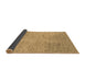 Sideview of Abstract Brown Contemporary Rug, con2724brn