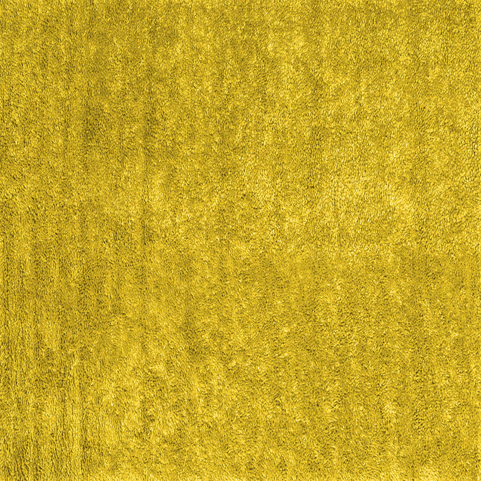 Square Abstract Yellow Contemporary Rug, con2724yw