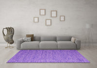 Machine Washable Abstract Purple Contemporary Rug, wshcon2725pur