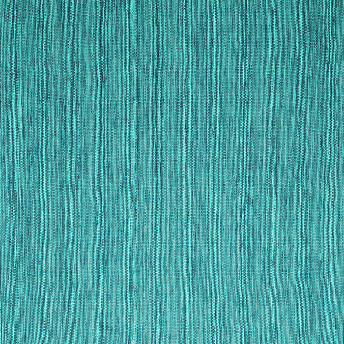 Square Abstract Turquoise Contemporary Rug, con2725turq
