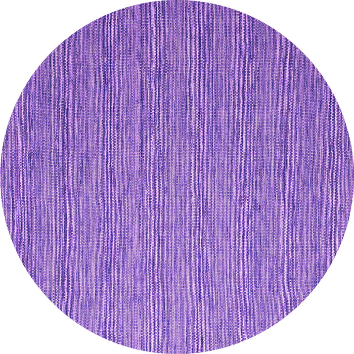 Round Machine Washable Abstract Purple Contemporary Area Rugs, wshcon2725pur