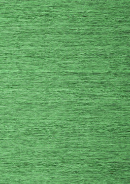 Abstract Emerald Green Contemporary Rug, con2725emgrn