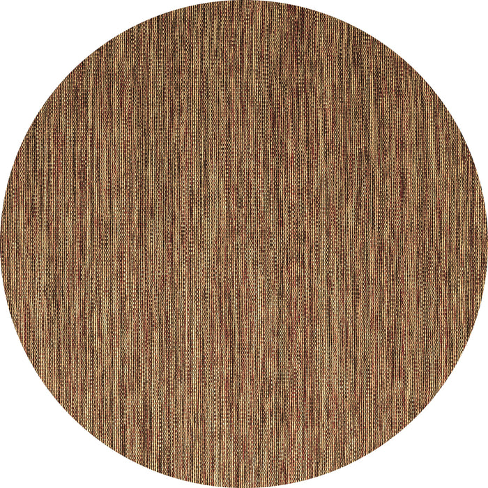 Round Machine Washable Abstract Brown Contemporary Rug, wshcon2726brn
