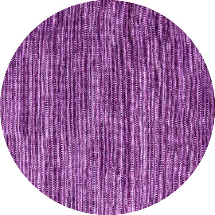 Round Machine Washable Abstract Purple Contemporary Area Rugs, wshcon2726pur