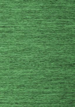 Abstract Emerald Green Contemporary Rug, con2726emgrn