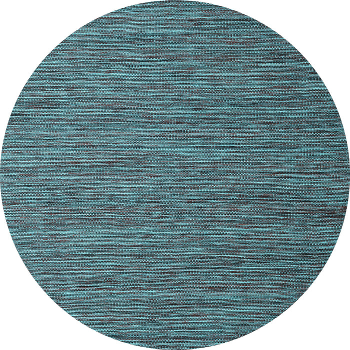 Round Machine Washable Abstract Light Blue Contemporary Rug, wshcon2726lblu