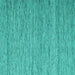 Square Abstract Turquoise Contemporary Rug, con2727turq