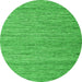 Machine Washable Abstract Green Contemporary Area Rugs, wshcon2727grn