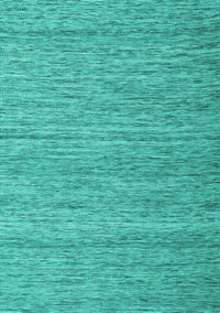 Abstract Turquoise Contemporary Rug, con2727turq