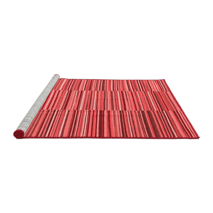 Country Red Washable Rugs