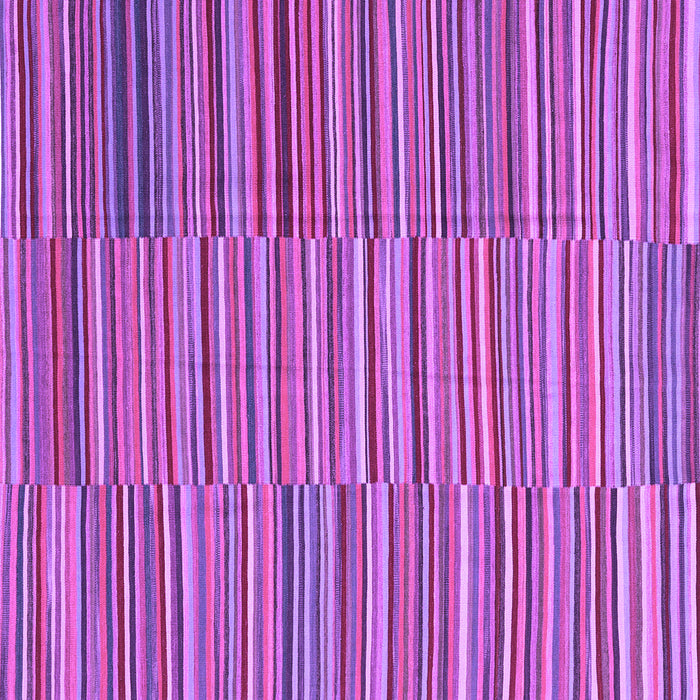 Square Machine Washable Southwestern Purple Country Area Rugs, wshcon2728pur