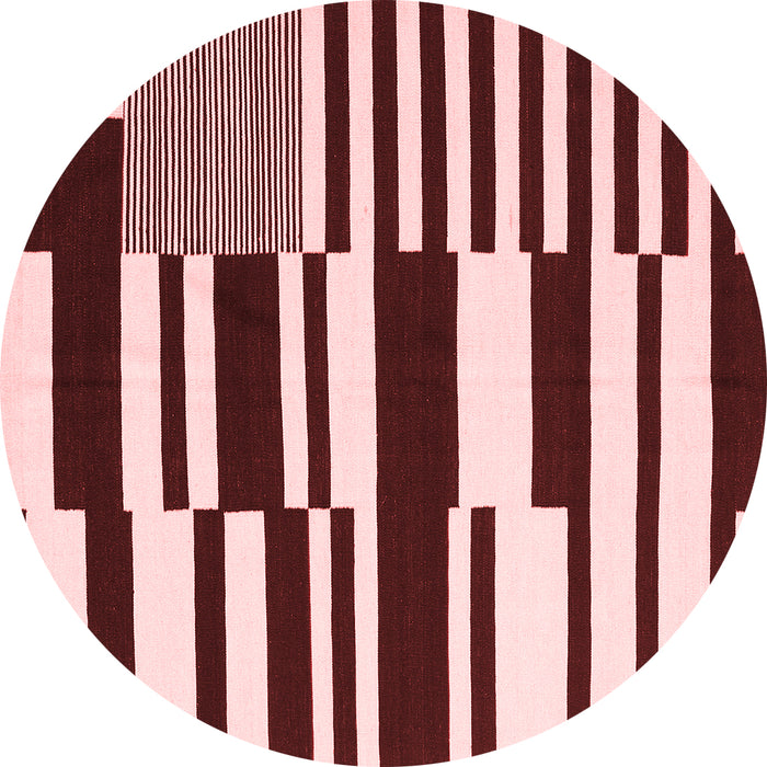 Machine Washable Abstract Red Contemporary Rug, wshcon2729red