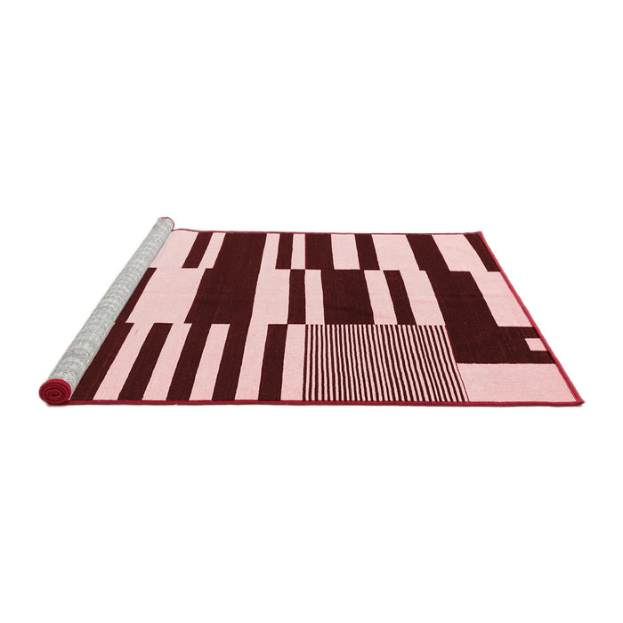 Contemporary Red Washable Rugs