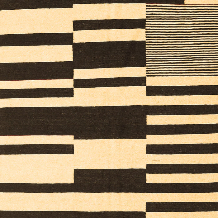 Abstract Brown Contemporary Rug, con2729brn