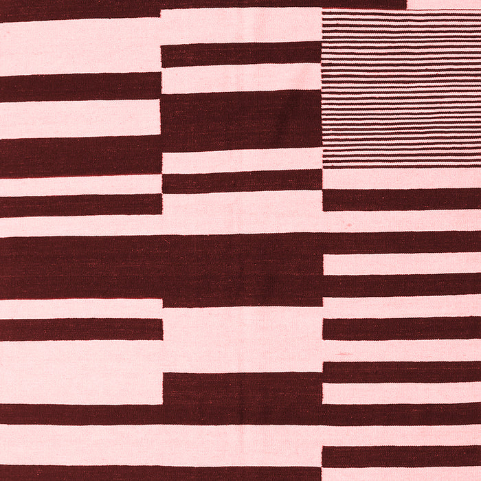 Abstract Red Contemporary Area Rugs